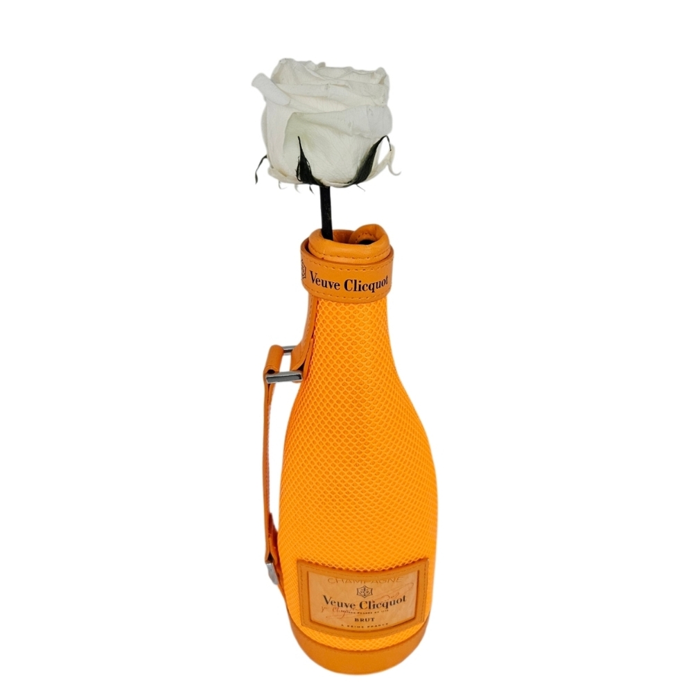 Veuve Clicquot Sleeve Orange Bottle Jacket Zip Cover